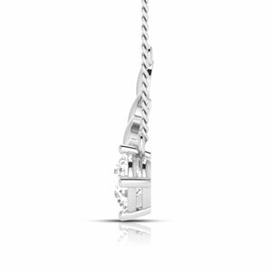 Jewelove™ Earrings Designer Platinum with Diamond Solitaire Pendant Set for Women JL PT PE 79H