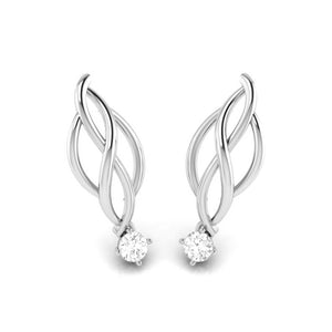 Jewelove™ Pendants & Earrings Designer Platinum with Solitaire Pendant Set for Women JL PT PE 77C