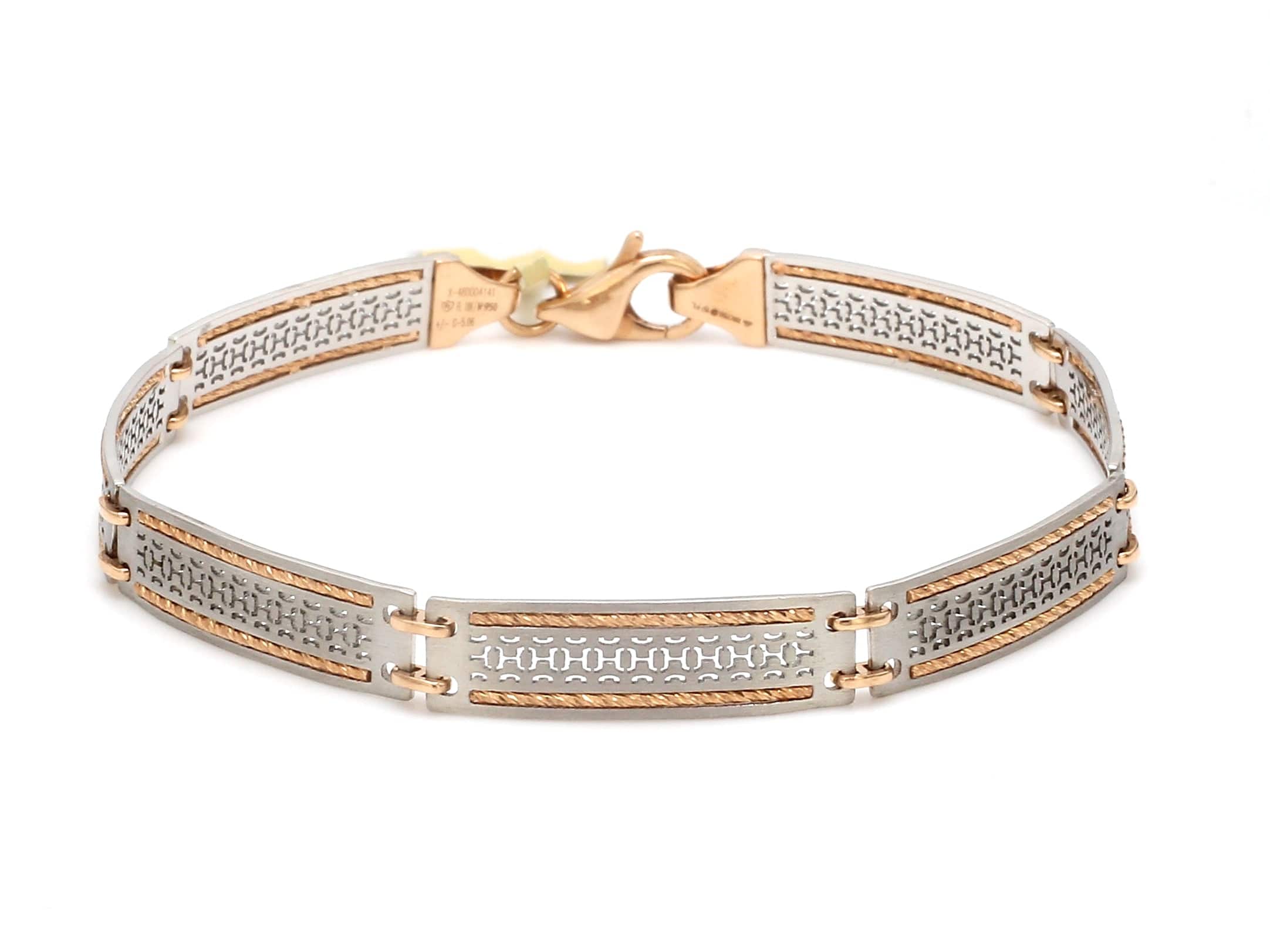 Unique Gold Dancing Diamond Bracelet -