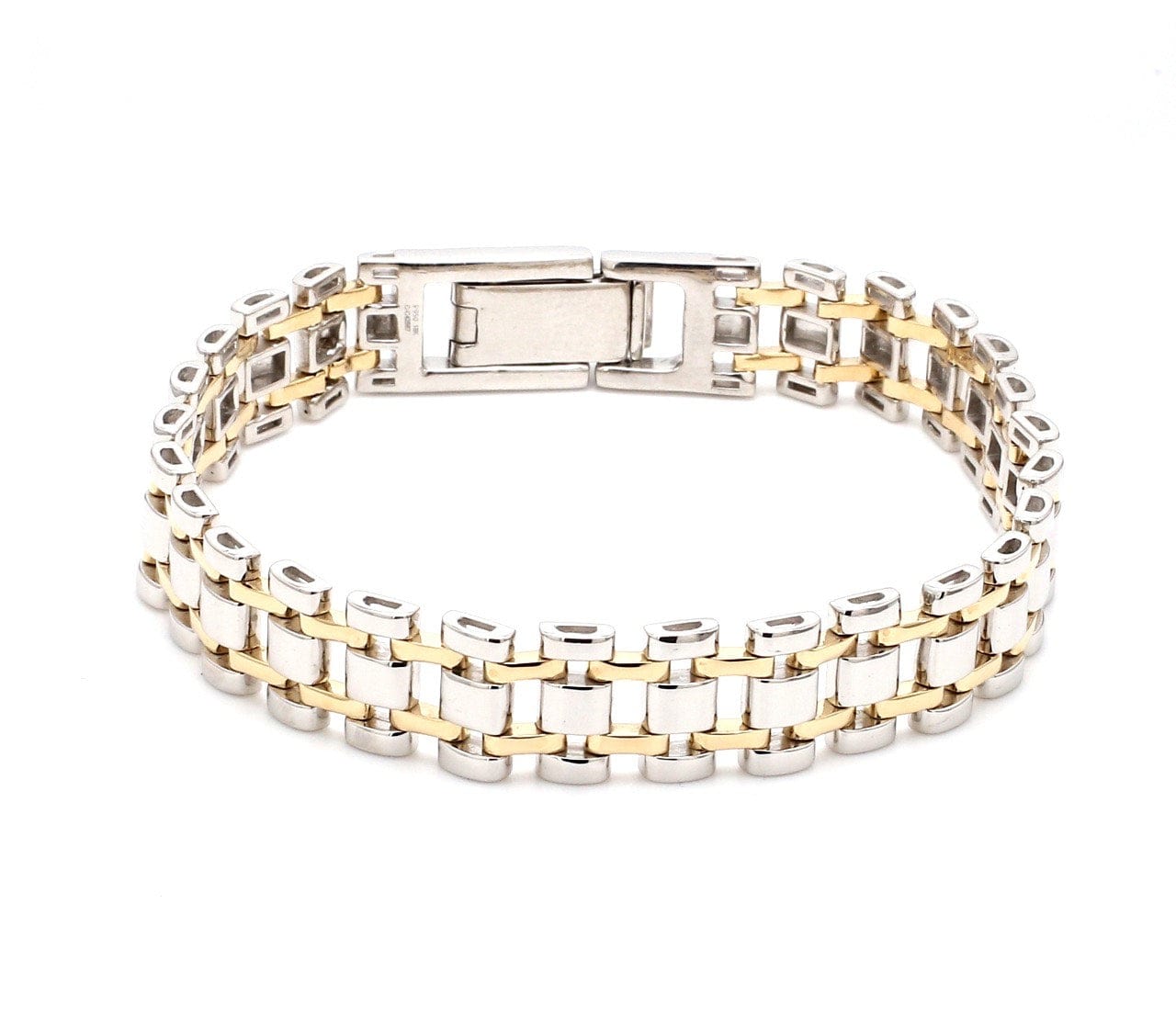 Natural Blue Sapphire and Diamond 18K White Gold Bracelet – MEMORIA