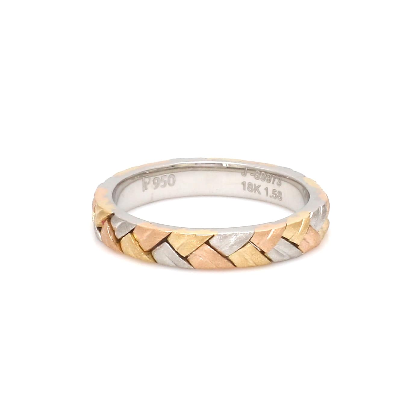 Women's 14k Real Yellow Gold Arrow Pattern Band Ring – NORM JEWELS
