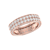 Jewelove™ Rings Designer Rose Gold Diamond Wedding Ring JL AU RD RN 9277R