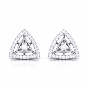 Jewelove™ Earrings Desinger Platinum Diamond Earrings for Women JL PT E MST 3