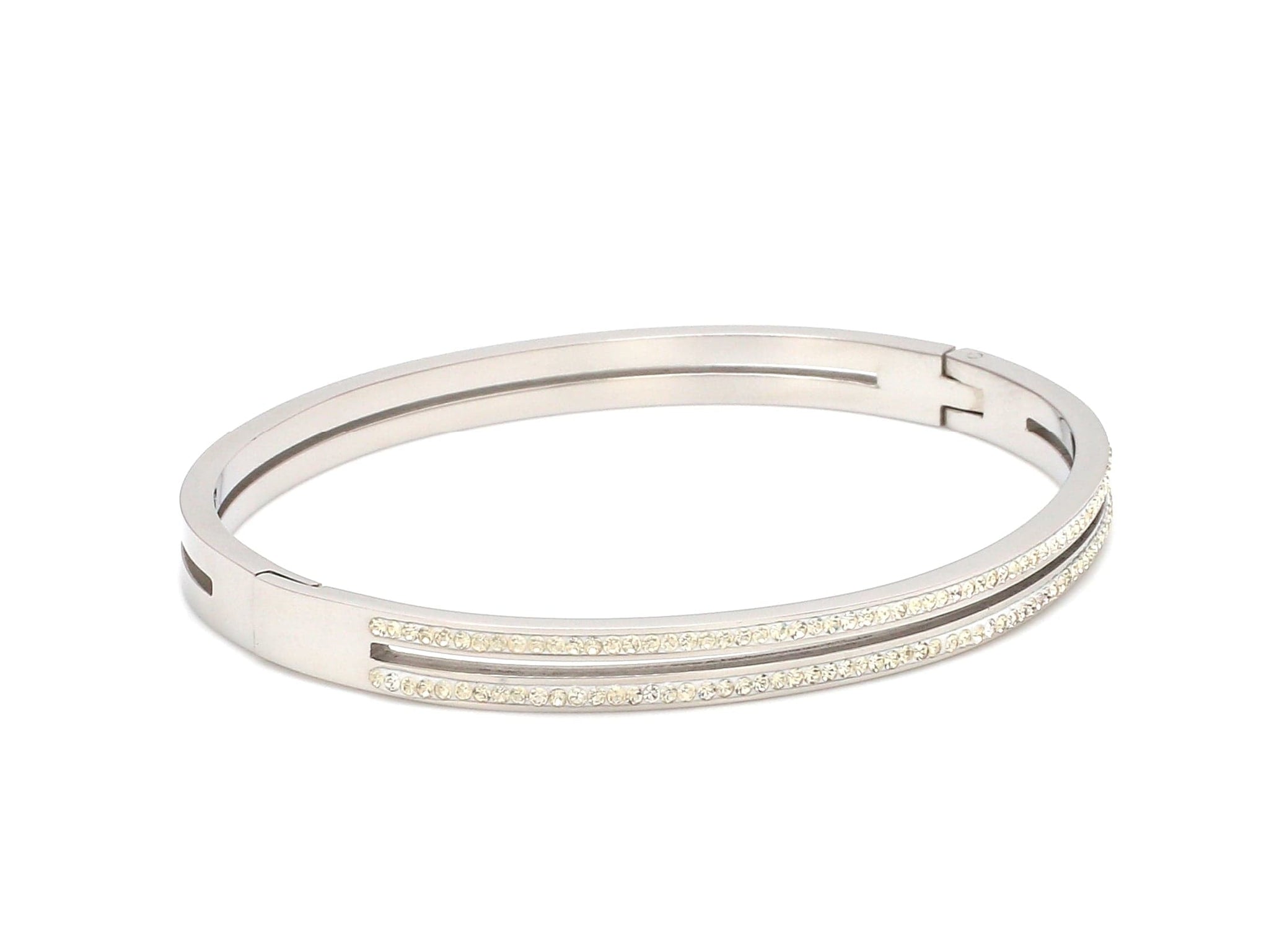 Jewelove™ Bangles & Bracelets Diamond Bracelet for Women JL PTB 1104