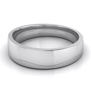 Jewelove™ Rings Diamond Platinum Love Bands JL PT R-8040