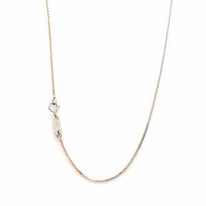 Jewelove™ Chains Double Sided Platinum & Rose Gold Unisex Chain JL PT CH 1140