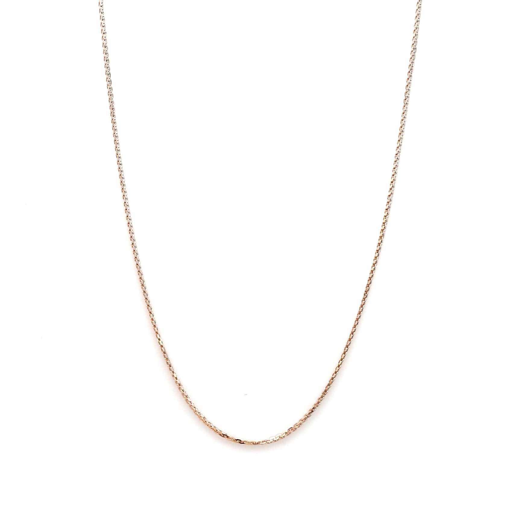 Jewelove™ Chains Double Sided Platinum & Rose Gold Unisex Chain JL PT CH 1140