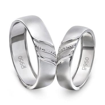 Pair rings for shop couples in platinum