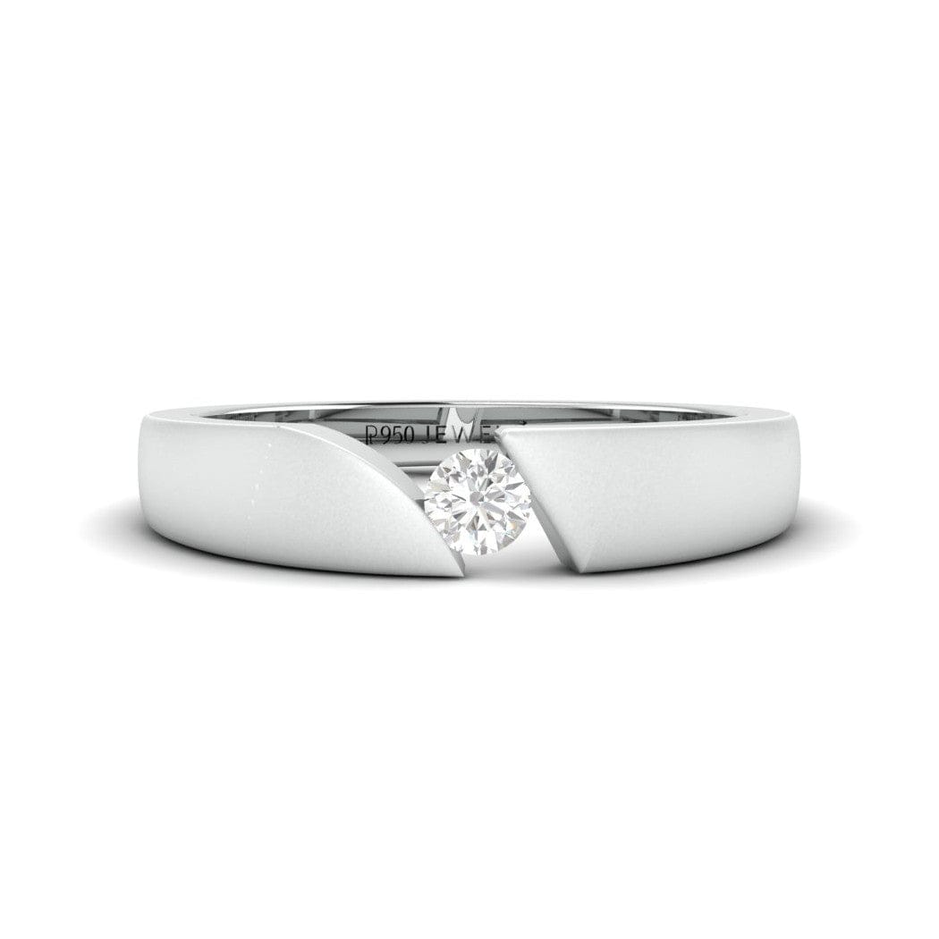 Solitaire Men's Diamond Ring - Vaidya Gems & Diamonds
