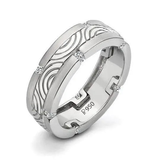 Buy Stainless Steel Stylish dragon celtic proposal Couple band thumb Silver  Platinum Black combo Finger Ring for Men Mens gents unisex Boys Boyfriend  Online at Best Prices in India - JioMart.