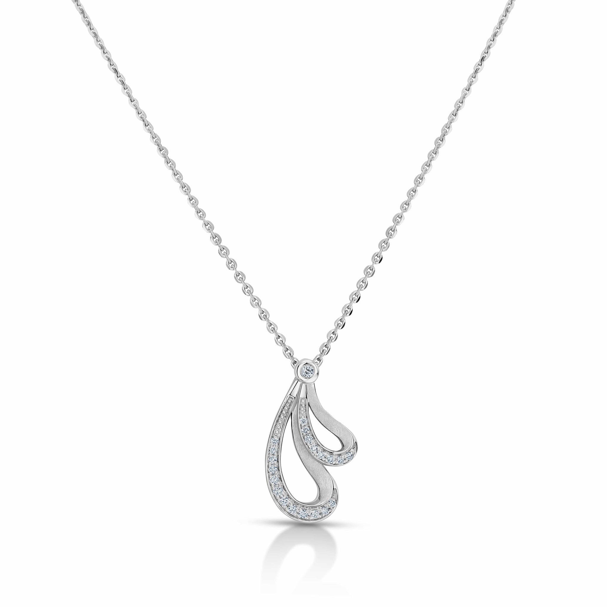 Jewelove™ Pendants Evara Platinum Diamond Pendant for Women JL PT P 238