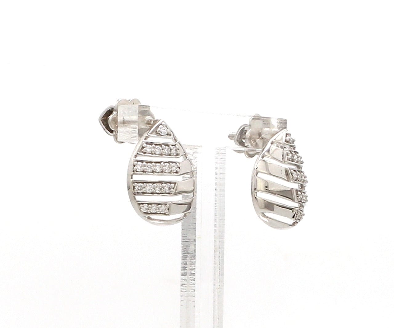 Jewelove™ Earrings Evara Platinum Diamonds Earrings for Women JL PT E 234