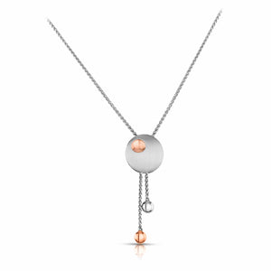 Jewelove™ Pendants Evara Platinum Rose Gold Pendant for Women JL PT P 257