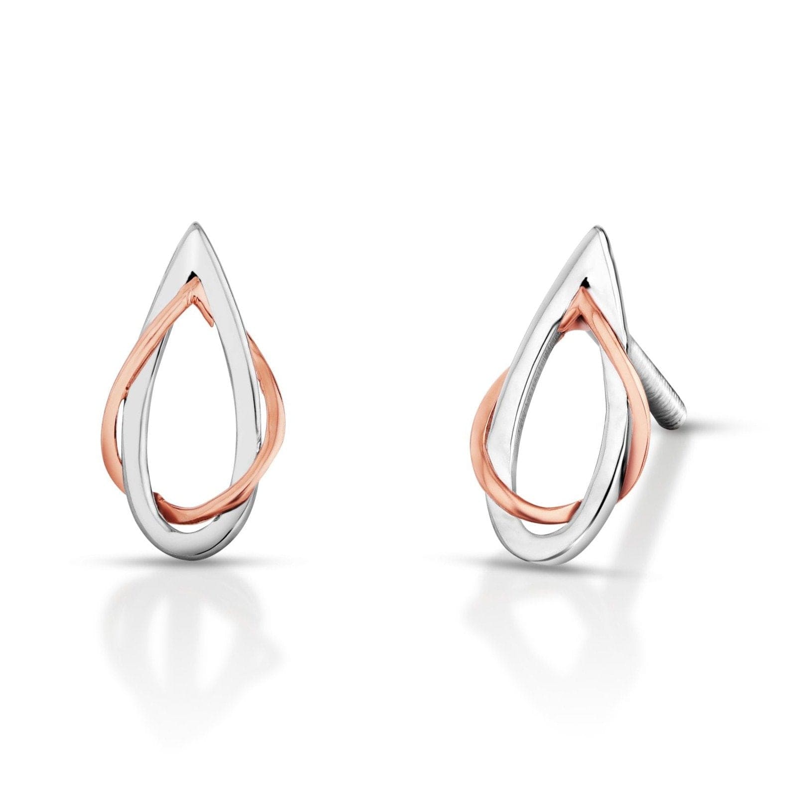 Jewelove™ Pendants & Earrings Pendant Set Evara Platinum & Rose Gold Pendant Set JL PT P E 258