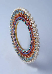 Famous Pearl Bangdi Bangle Pair by Suranas Jewelove - Suranas Jewelove
 - 2