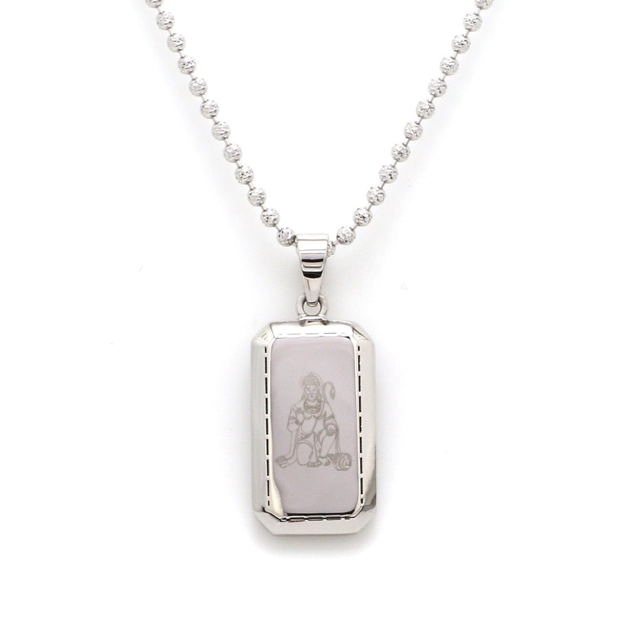 Jewelove™ Pendants Hanuman Ji Pendant in Platinum JL PT Hanuman