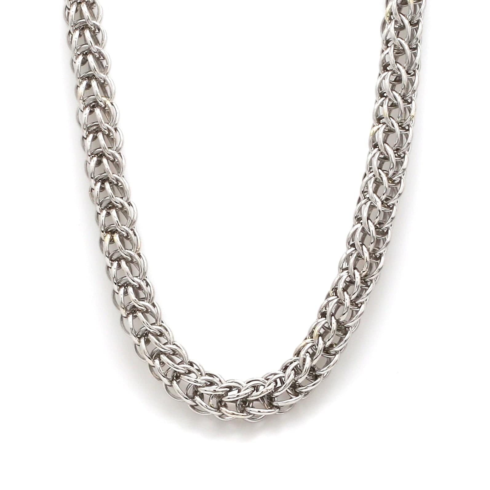 Jewelove™ Chains Heavy 3D Platinum Chain for Men JL PT CH 703