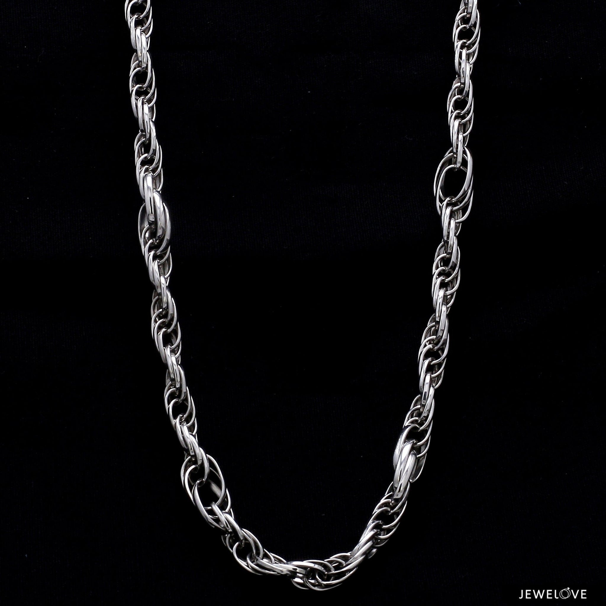 Jewelove™ Chains Heavy Platinum Chain for Men JL PT CH 1027