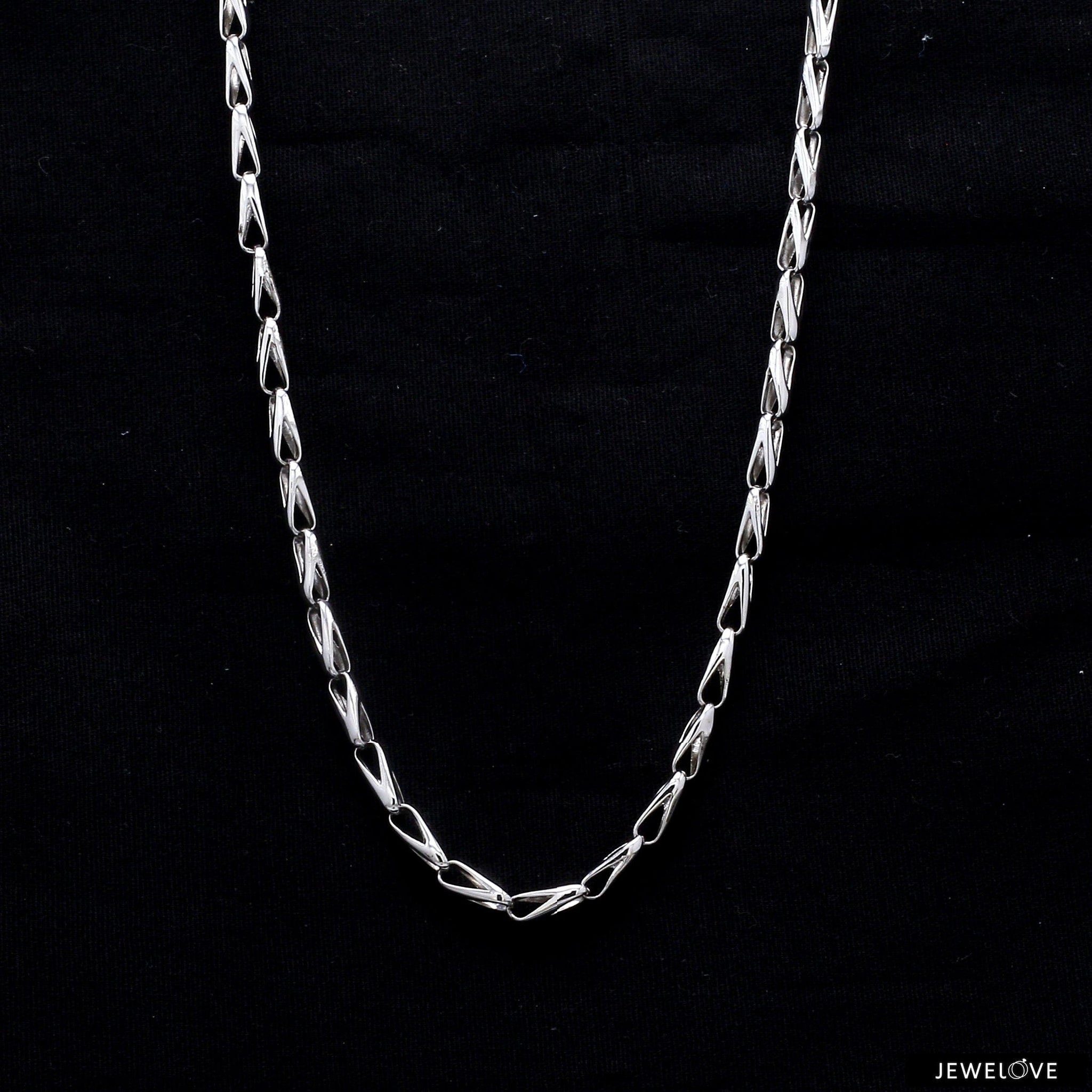 Jewelove™ Chains Platinum Chain for Men JL PT CH 1032