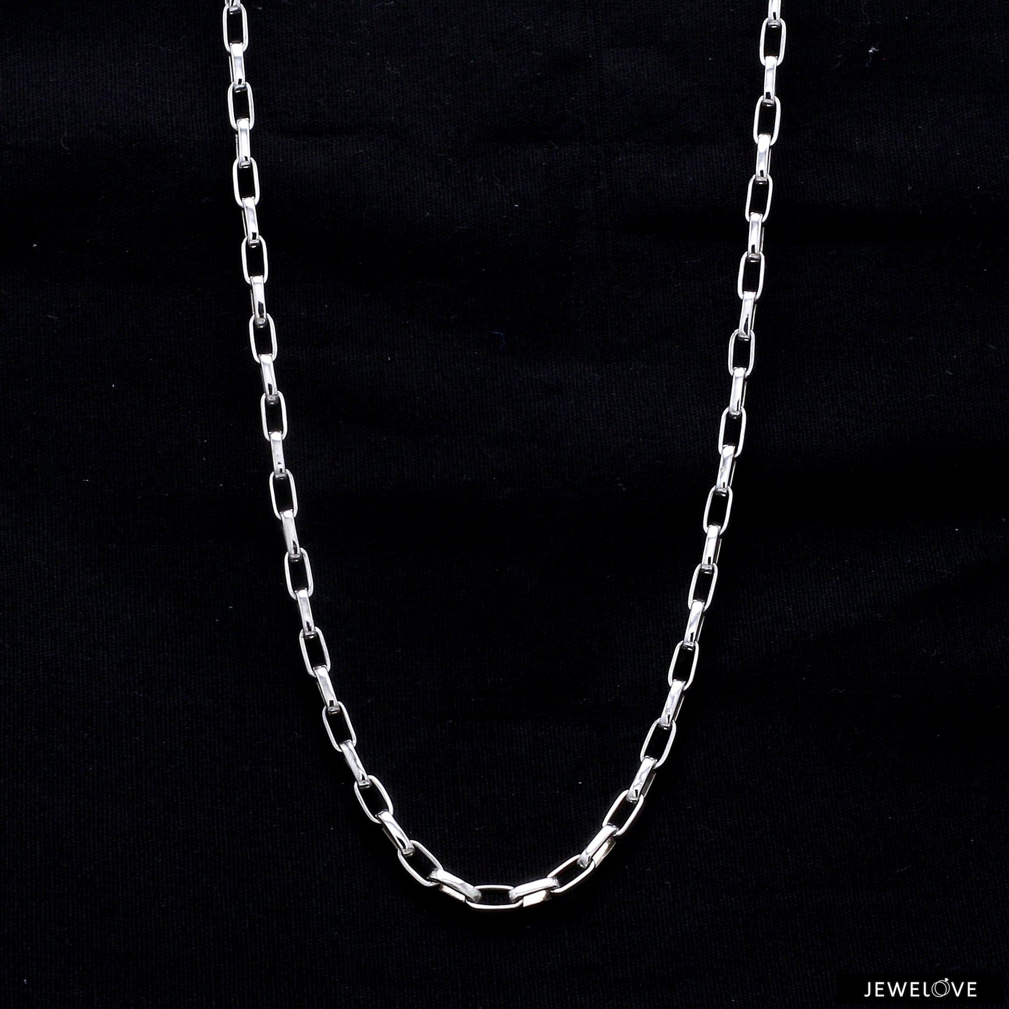 Jewelove™ Chains Platinum Chain for Men JL PT CH 1033