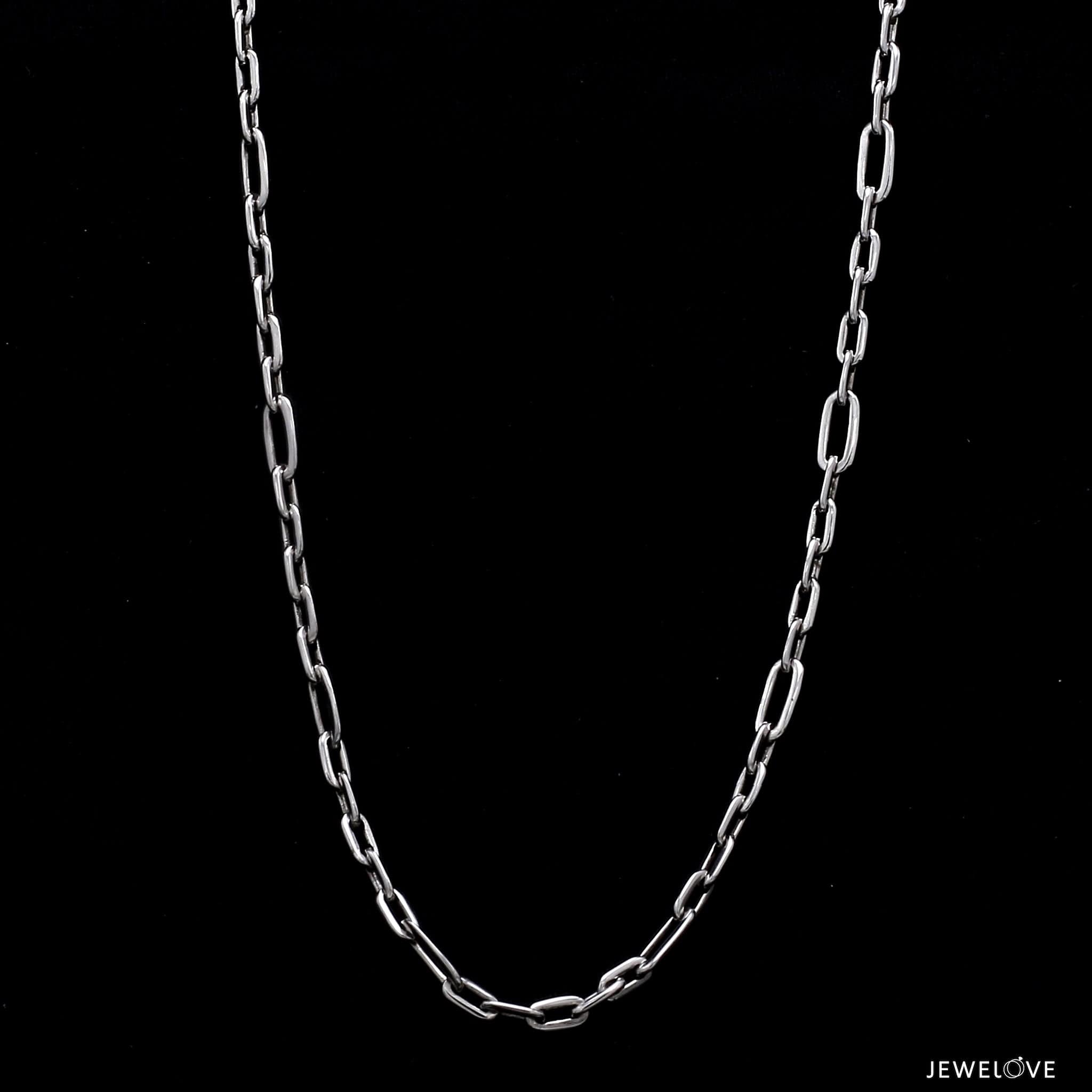 Jewelove™ Chains Platinum Chain for Men JL PT CH 1035