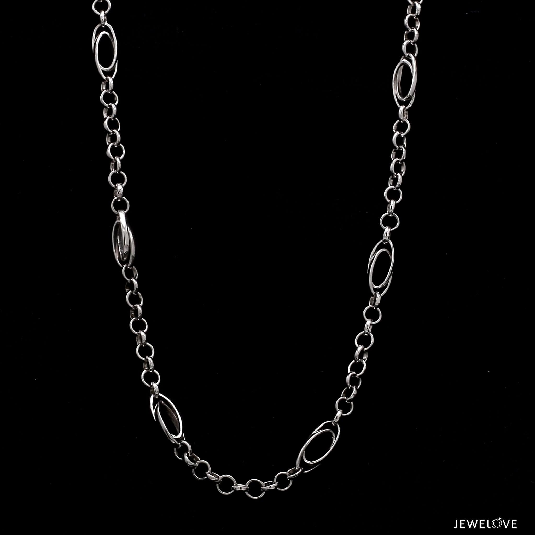 Jewelove™ Chains Platinum Chain for Men JL PT CH 1039