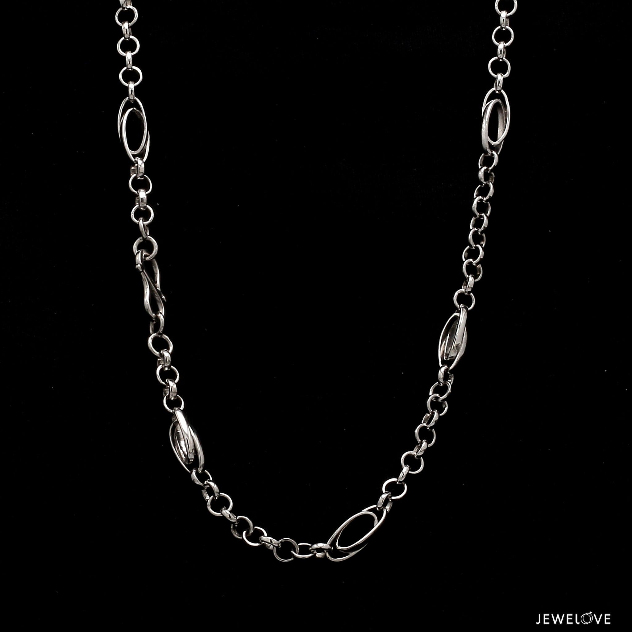 Jewelove™ Chains Platinum Chain for Men JL PT CH 1039