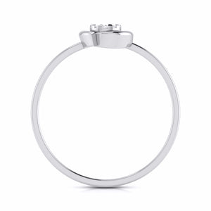 Jewelove™ Rings Platinum Diamond Ring for Women JL PT LR 70