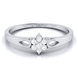 Jewelove™ Rings Platinum Diamond Ring for Women JL PT LR 72