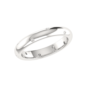 Jewelove™ Rings Platinum Diamond Wedding Ring for Women JL PT RD RN 9284