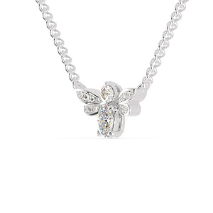 Jewelove™ Pendants Platinum Diamonds Butterfly Pendant for Women JL PT P 1227