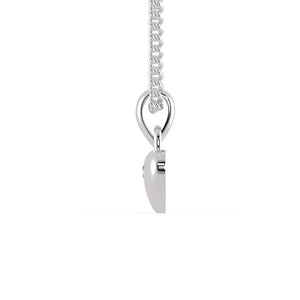 Jewelove™ Pendants Platinum Diamonds Heart Pendant for Women JL PT P 1300