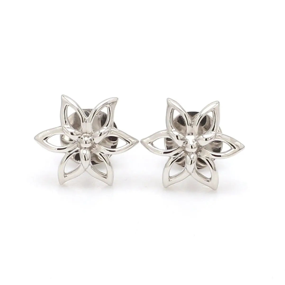 Jewelove™ Earrings Platinum Earrings for Kids Flower Design JL PT E 164