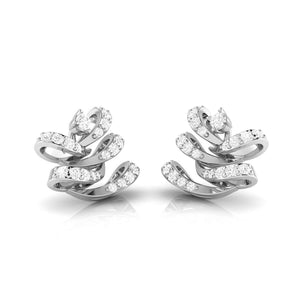 Jewelove™ Earrings Platinum Earrings with Diamonds JL PT E ST 2010