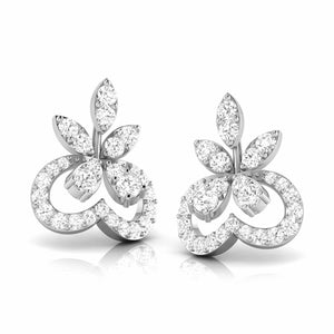 Jewelove™ Earrings Platinum Earrings with Diamonds JL PT E ST 2214