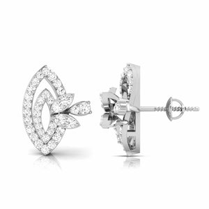 Jewelove™ Earrings Platinum Earrings with Diamonds JL PT E ST 2215