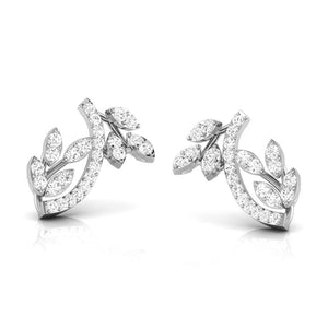 Jewelove™ Earrings Platinum Earrings with Diamonds JL PT E ST 2216