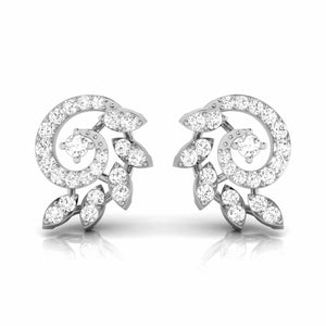 Jewelove™ Earrings Platinum Earrings with Diamonds JL PT E ST 2217