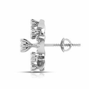 Jewelove™ Earrings Platinum Earrings with Diamonds JL PT E ST 2221