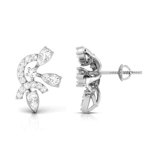 Jewelove™ Earrings Platinum Earrings with Diamonds JL PT E ST 2223