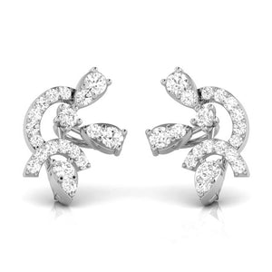 Jewelove™ Earrings Platinum Earrings with Diamonds JL PT E ST 2223