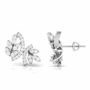 Jewelove™ Earrings Platinum Earrings with Diamonds JL PT E ST 2224