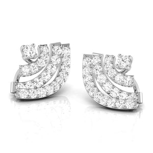 Jewelove™ Earrings Platinum Earrings with Diamonds JL PT E ST 2229