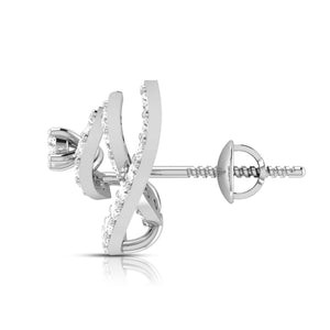 Jewelove™ Earrings Platinum Earrings with Diamonds JL PT E ST 2229