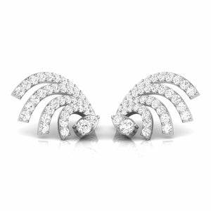 Jewelove™ Earrings Platinum Earrings with Diamonds JL PT E ST 2231