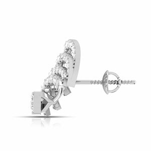 Jewelove™ Earrings Platinum Earrings with Diamonds JL PT E ST 2231