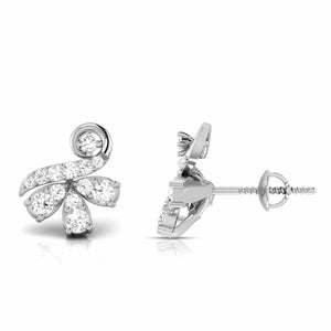 Jewelove™ Earrings Platinum Earrings with Diamonds JL PT E ST 2240