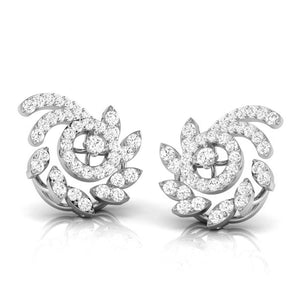 Jewelove™ Earrings Platinum Earrings with Diamonds JL PT E ST 2243