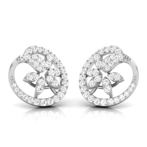 Jewelove™ Earrings Platinum Earrings with Diamonds JL PT E ST 2250