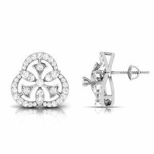 Jewelove™ Earrings Platinum Earrings with Diamonds JL PT E ST 2251